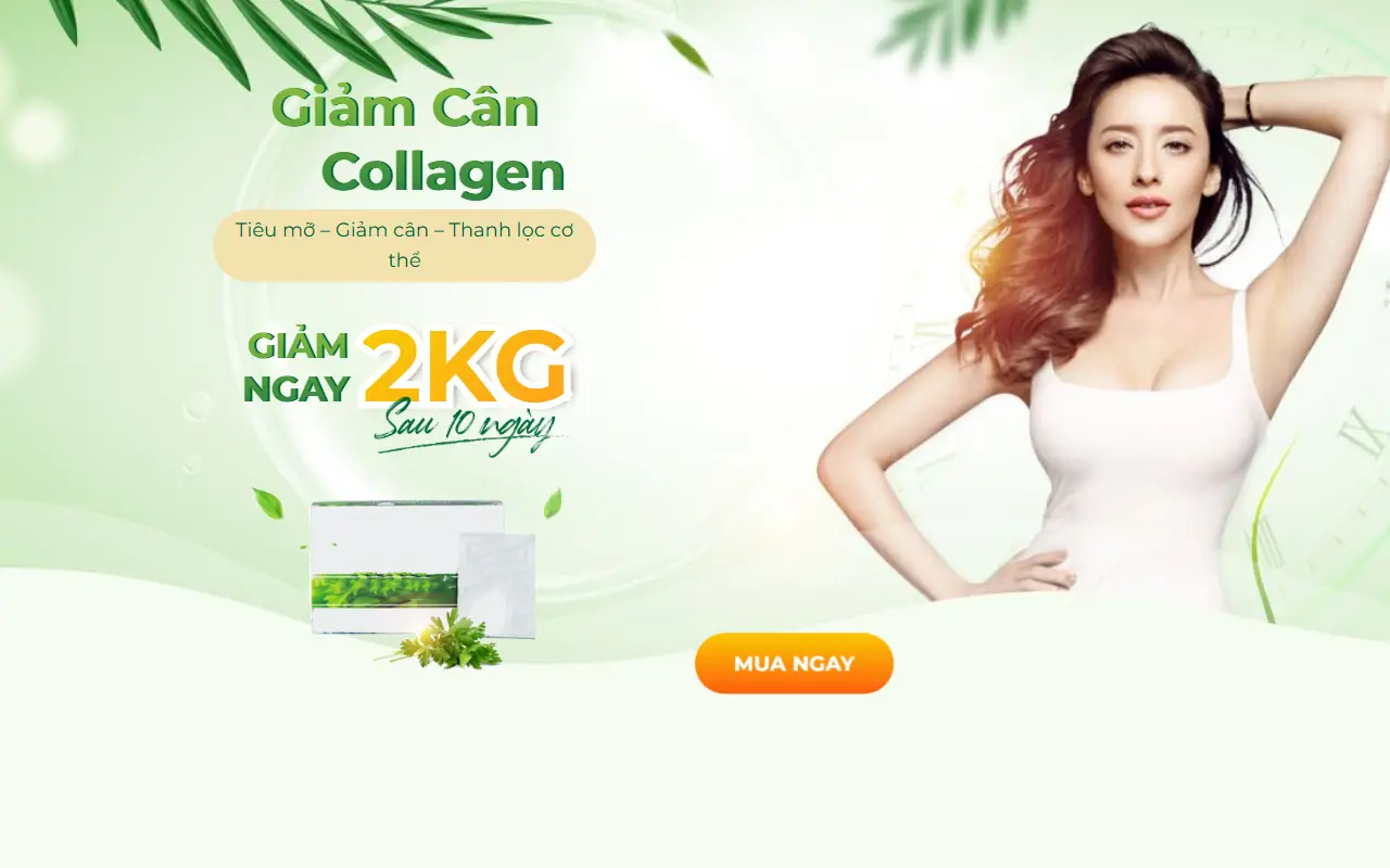 Mẫu website Thực phẩm giảm cân