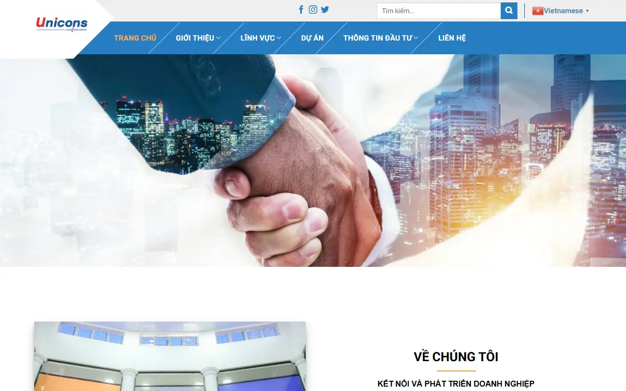 Mẫu website Web demo công ty 4 – Web demo công ty 4