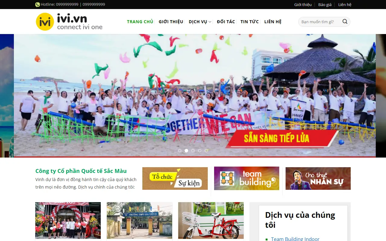 Mẫu website https://event3.ivi.vn – event3