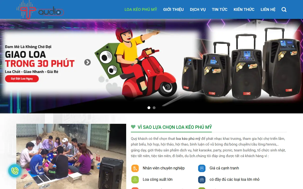 Mẫu website Loa Kéo Phú Mỹ Cho Thuê Loa kẹo Kéo Tại Thị Xã Phú Mỹ 0999999999