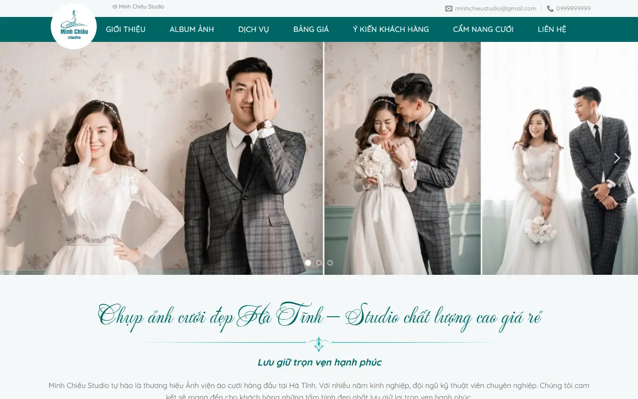 Mẫu website Studio #2