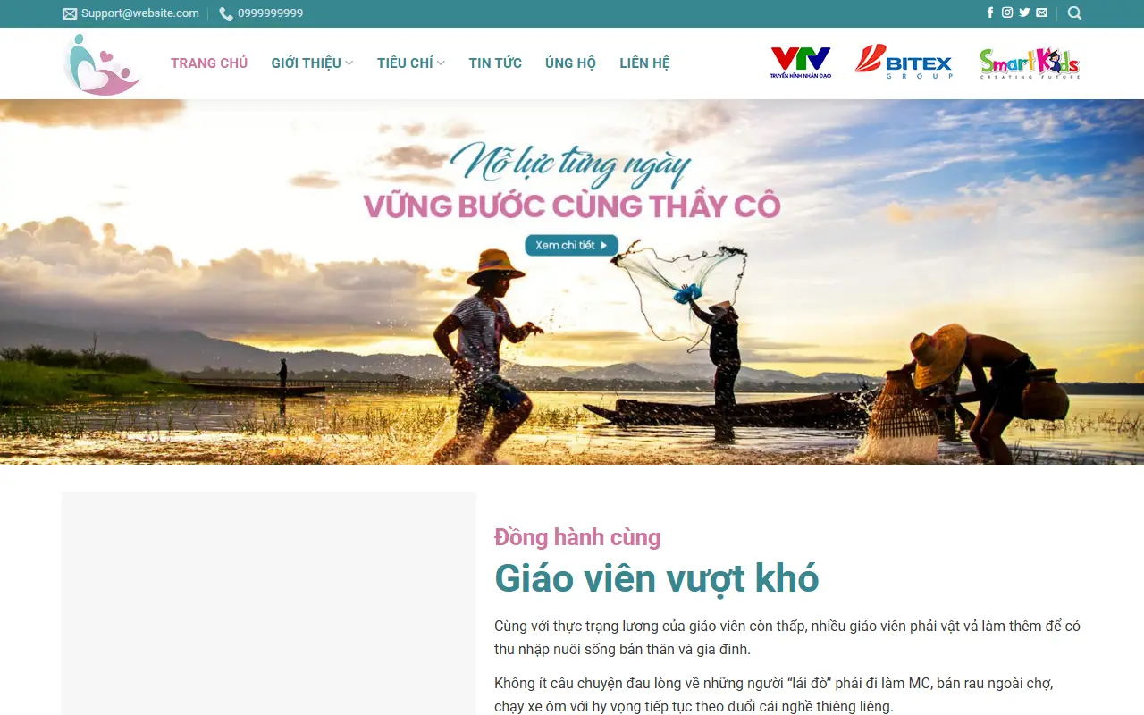 Mẫu website Tổ chức sự kiện #4