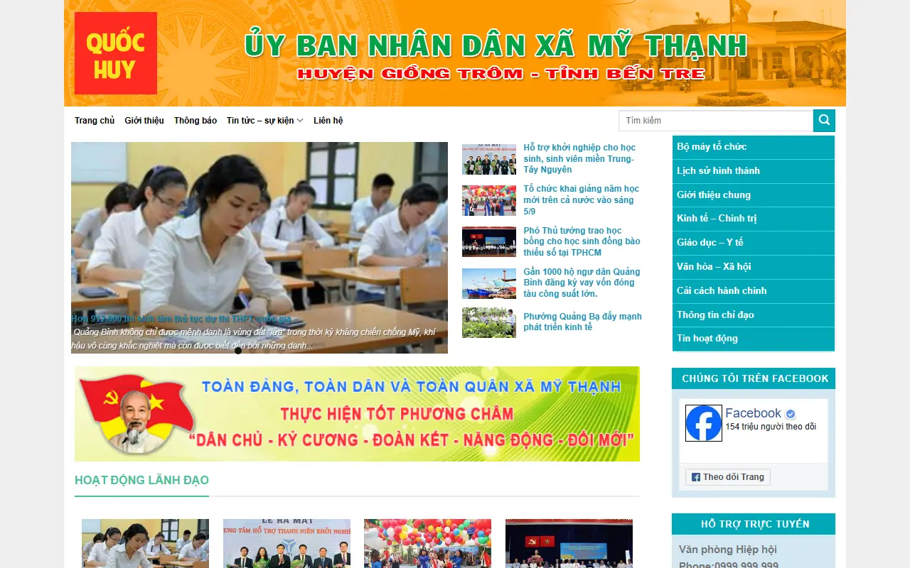 Mẫu website Tin tức #5