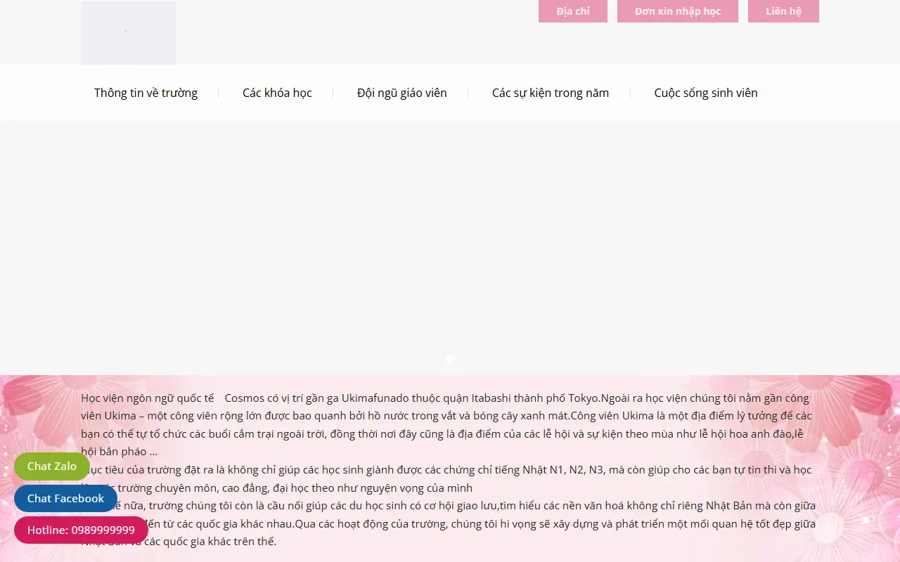 Mẫu website Xuất khẩu lao động #3